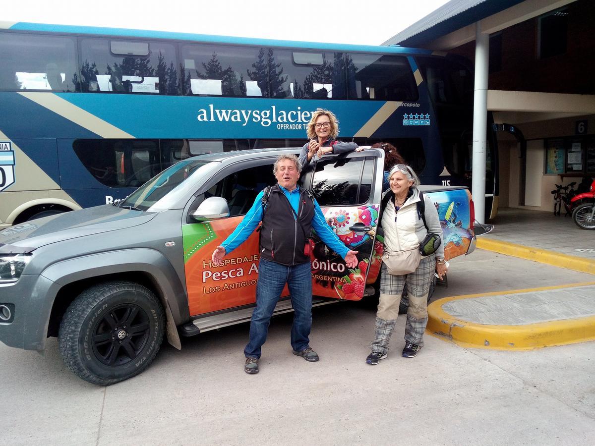 Posada Pesca Aike Patagonico Los Antiguos Exteriör bild